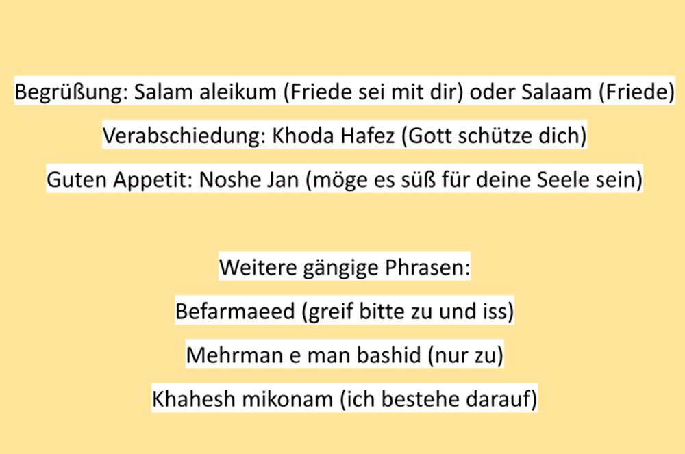 PER_ Invitation to a Persian home